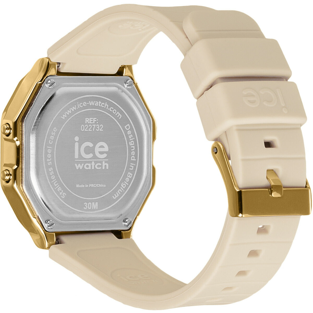 アイスウォッチ ICE-WATCH 腕時計 レディース アイスデジット レトロ メタル ICE digit retro METAL メタルゴールドミラーアーモンドスキン 022732【2024 新作】