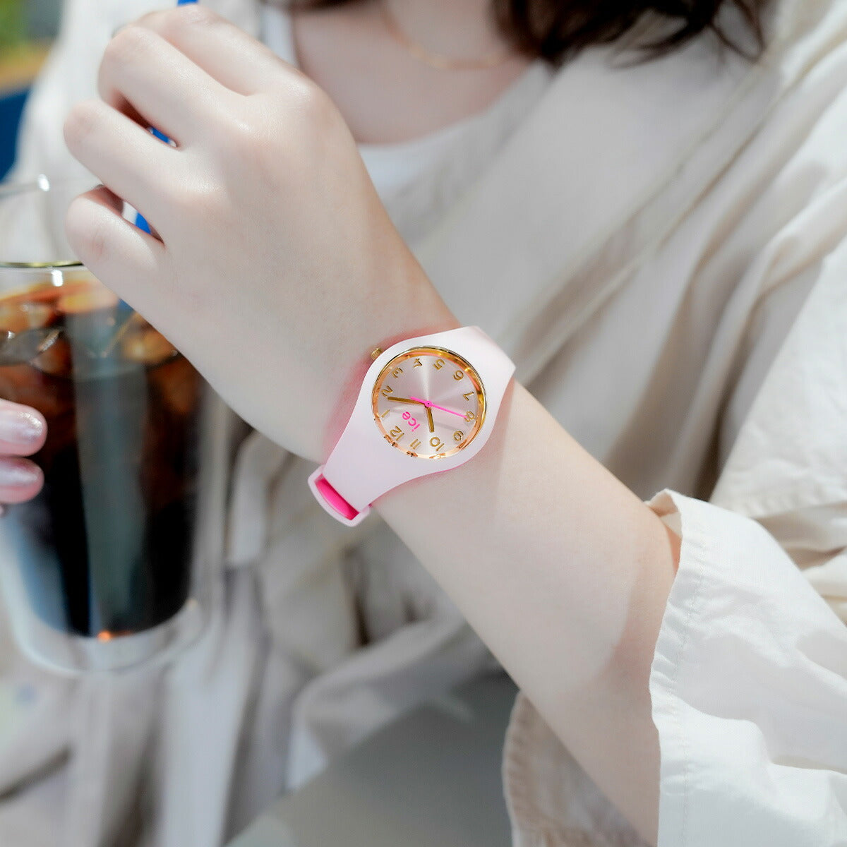 アイスウォッチ ICE-WATCH 腕時計 レディース アイスデュオ シック ICE duo chic ピンキーデュオ 023275【2024 新作】