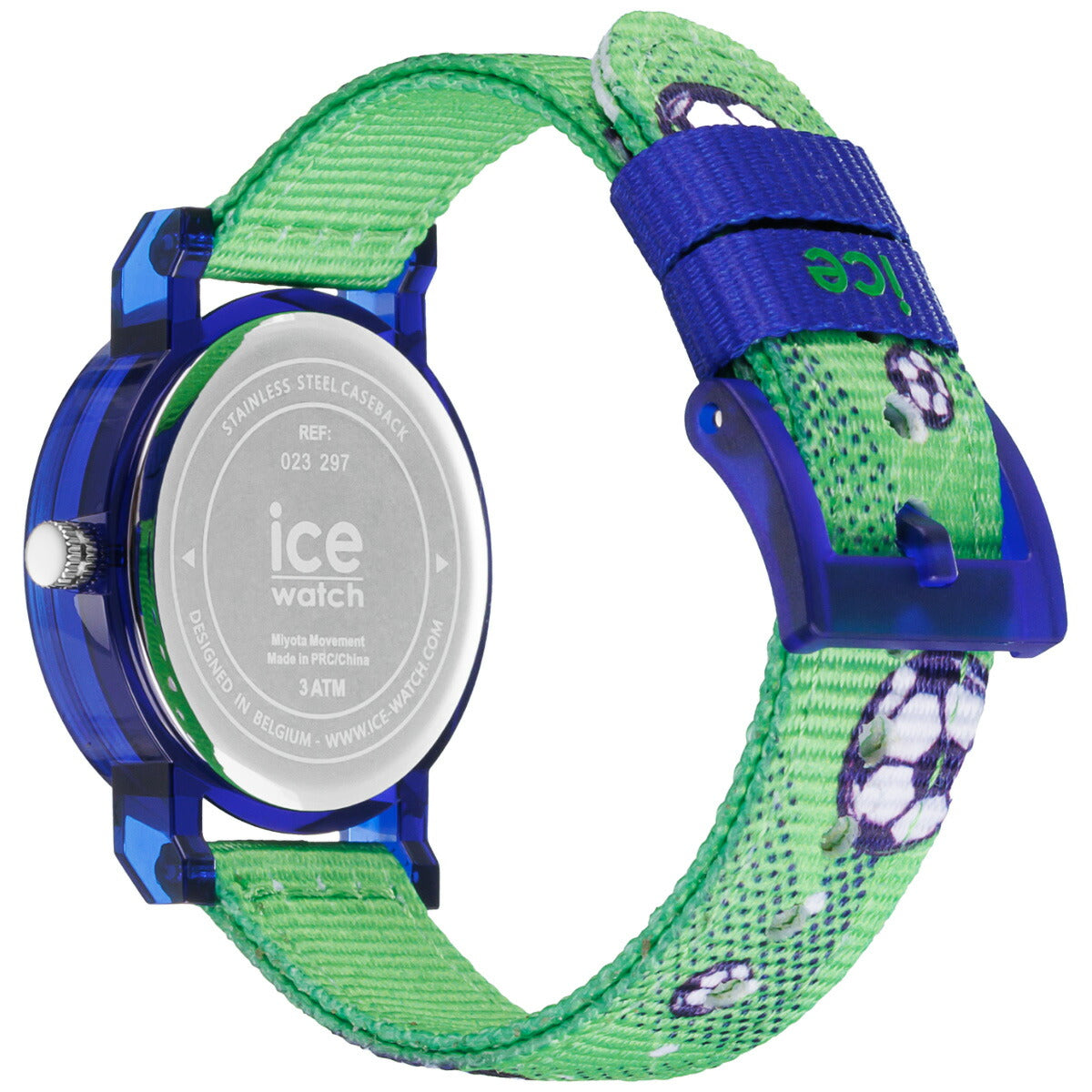 アイスウォッチ ICE-WATCH 腕時計 キッズ ボーイズ ガールズ アイスラーニング ICE learning グリーンフットボール 023297【2024 新作】