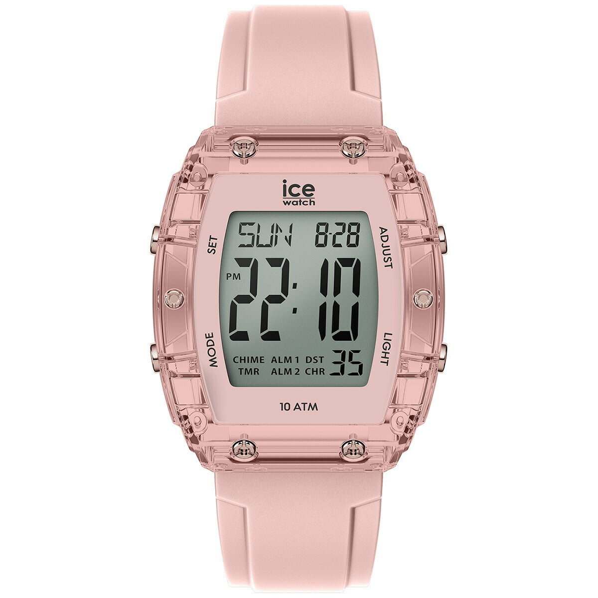 アイスウォッチ ICE-WATCH 腕時計 メンズ レディース アイスデジットボリデイ ICE digit boliday ヌード クリア ローズゴールド 024563【2025 新作】