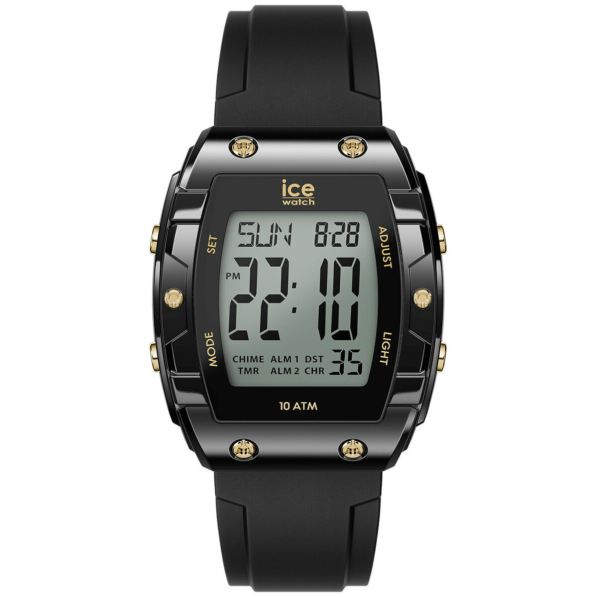 アイスウォッチ ICE-WATCH 腕時計 メンズ レディース アイスデジットボリデイ ICE digit boliday ブラック ゴールド 024564【2025 新作】