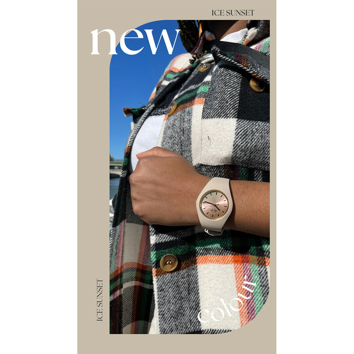 アイスウォッチ ICE-WATCH 腕時計 レディース アイスサンセット2025 ICE sunset 2025 スモール＋ アーモンドカプチーノ 024985【2025 新作】