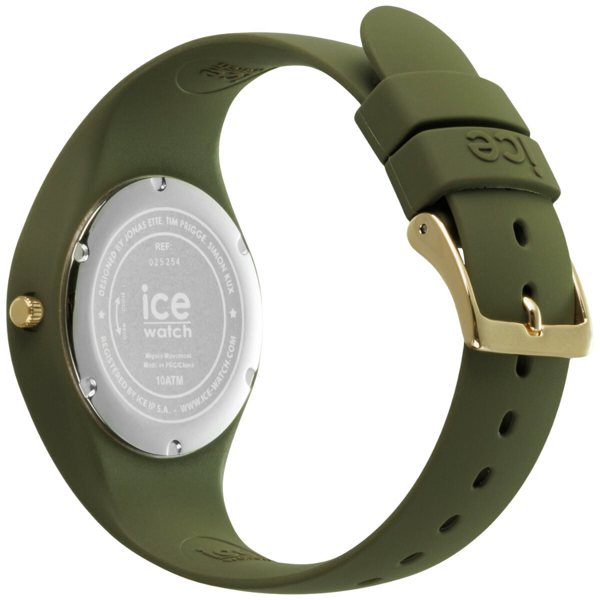 アイスウォッチ ICE-WATCH 腕時計 メンズ レディース アイスシャンパーニュ ICE champagne オリーブグリーン スモール＋ 025254