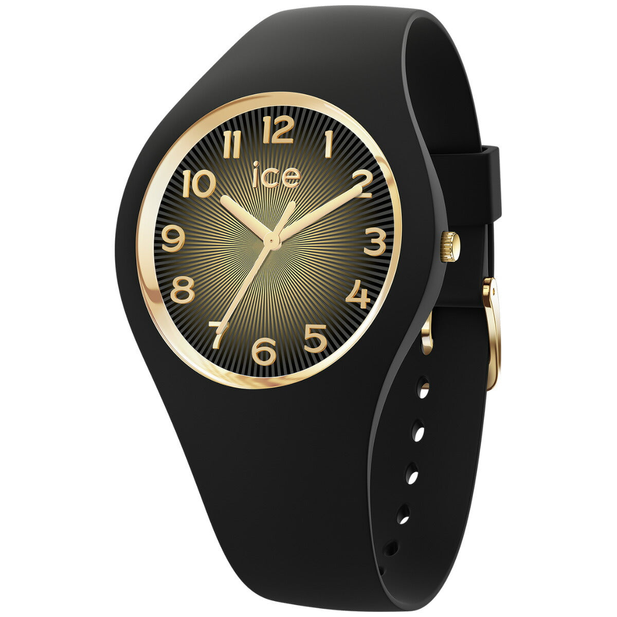 アイスウォッチ ICE-WATCH 腕時計 メンズ レディース アイスシャンパーニュ ICE champagne ブラックゴールドシェード スモール＋ 025258【2025 新作】