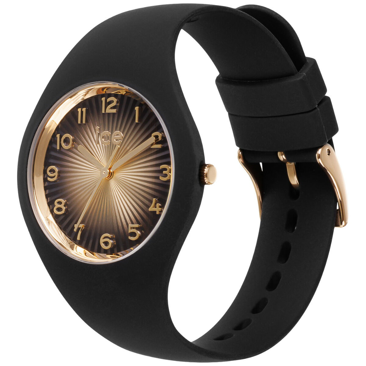 アイスウォッチ ICE-WATCH 腕時計 メンズ レディース アイスシャンパーニュ ICE champagne ブラックゴールドシェード スモール＋ 025258【2025 新作】