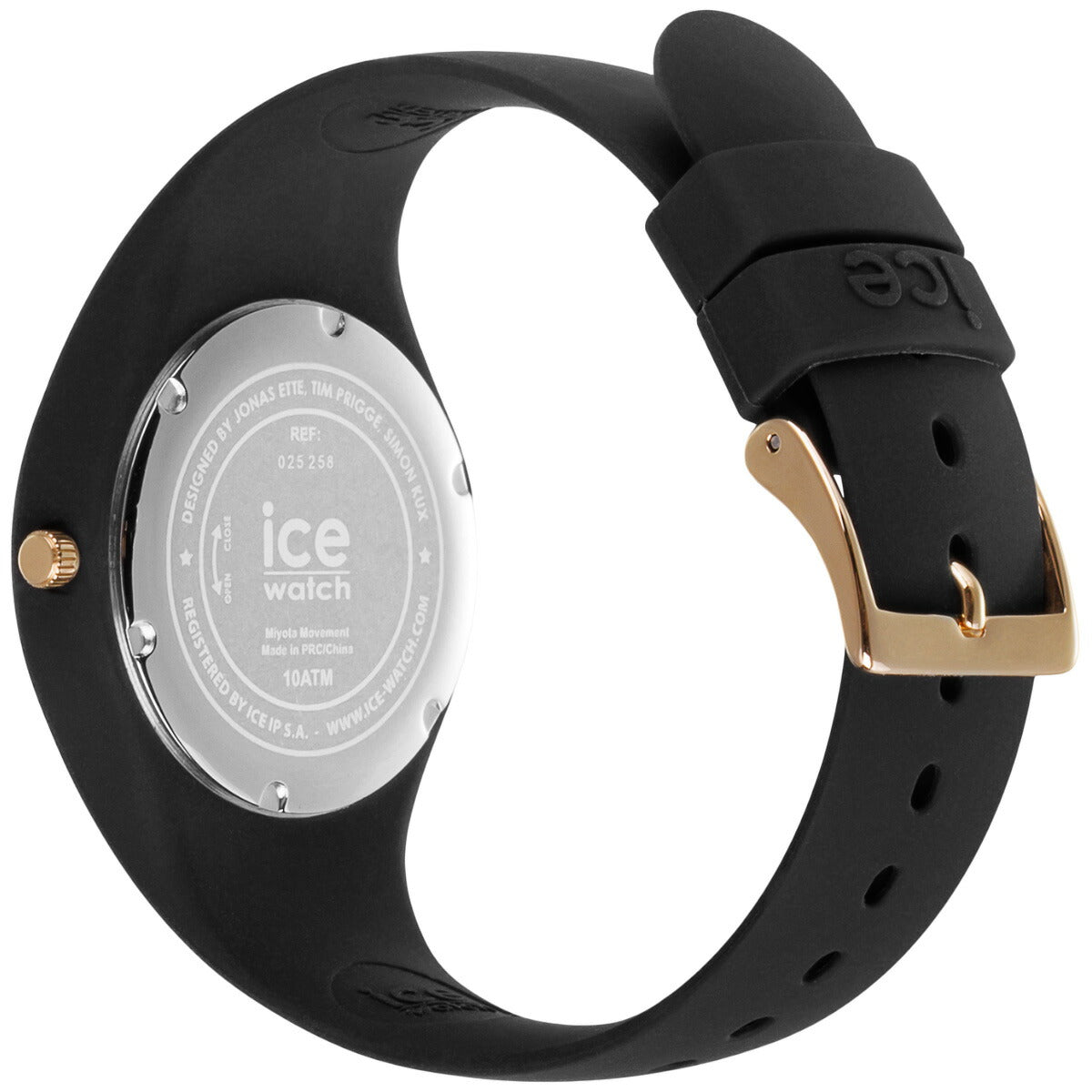 アイスウォッチ ICE-WATCH 腕時計 メンズ レディース アイスシャンパーニュ ICE champagne ブラックゴールドシェード スモール＋ 025258【2025 新作】