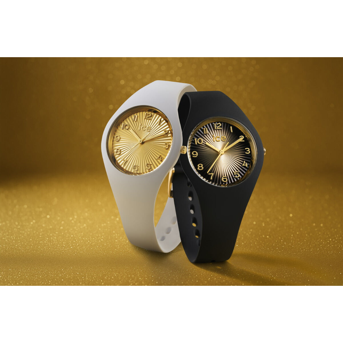 アイスウォッチ ICE-WATCH 腕時計 メンズ レディース アイスシャンパーニュ ICE champagne ブラックゴールドシェード スモール＋ 025258【2025 新作】