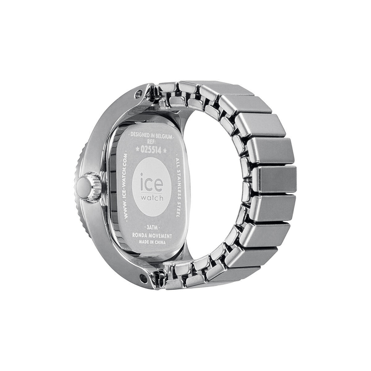アイスウォッチ ICE-Watch リングウォッチ ウォッチリング 時計 指輪 シュシュ CHOUCHOU シルバー 025514【2026 新作】