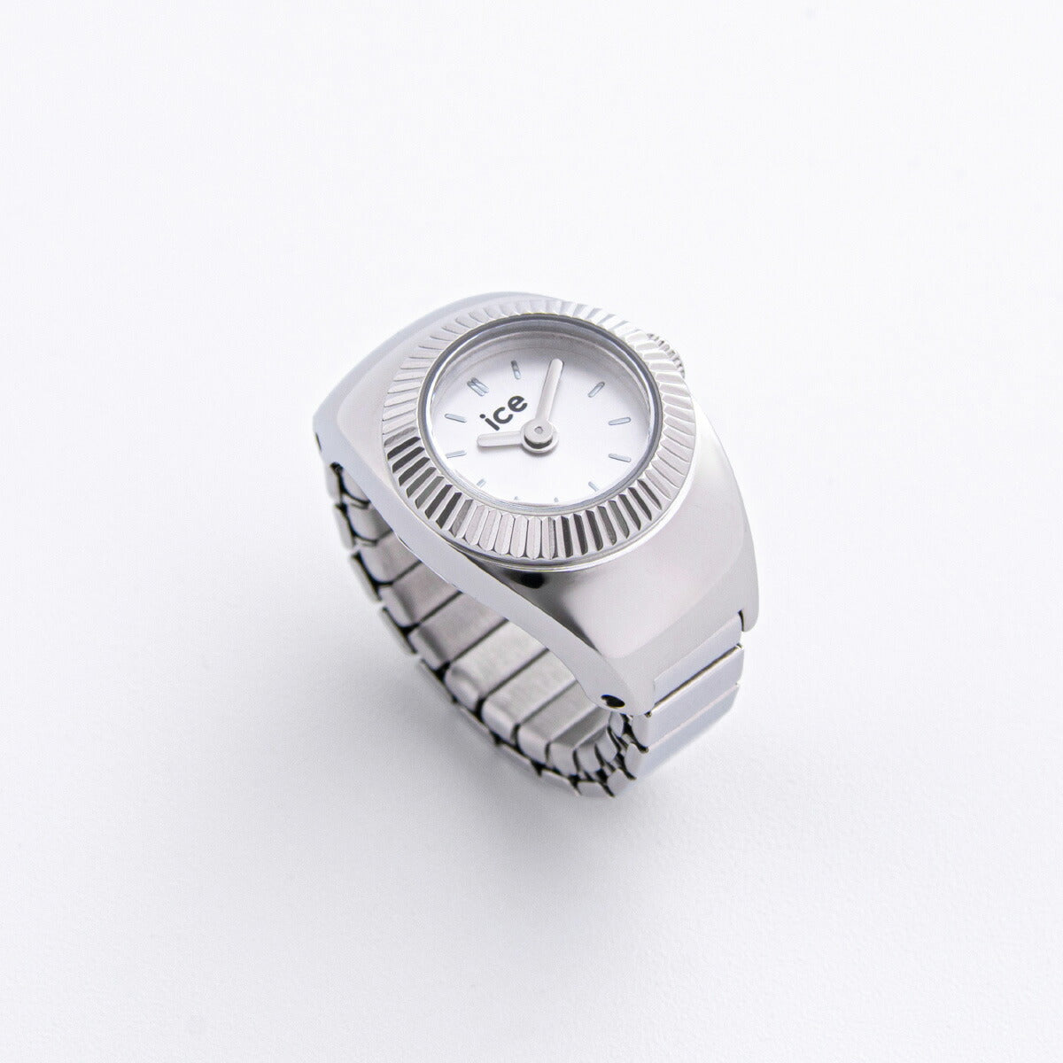 アイスウォッチ ICE-Watch リングウォッチ ウォッチリング 時計 指輪 シュシュ CHOUCHOU シルバー 025514【2026 新作】