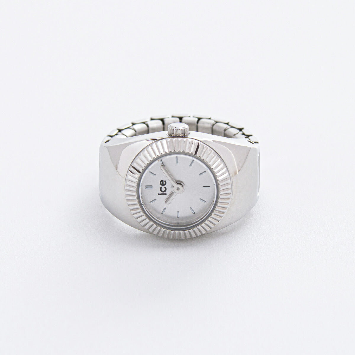 アイスウォッチ ICE-Watch リングウォッチ ウォッチリング 時計 指輪 シュシュ CHOUCHOU シルバー 025514【2026 新作】