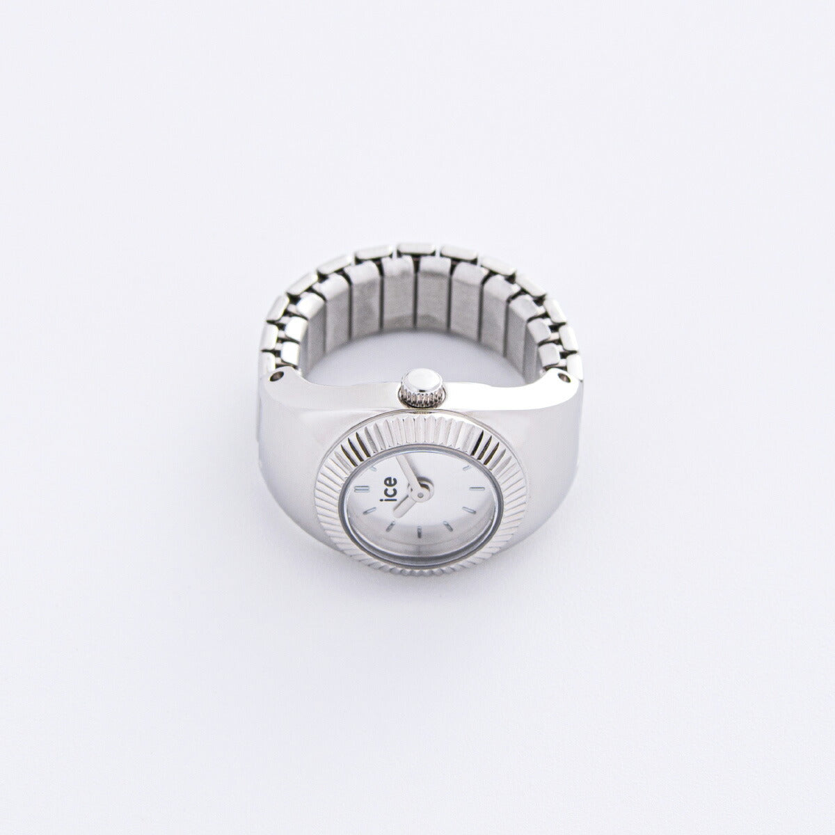 アイスウォッチ ICE-Watch リングウォッチ ウォッチリング 時計 指輪 シュシュ CHOUCHOU シルバー 025514【2026 新作】
