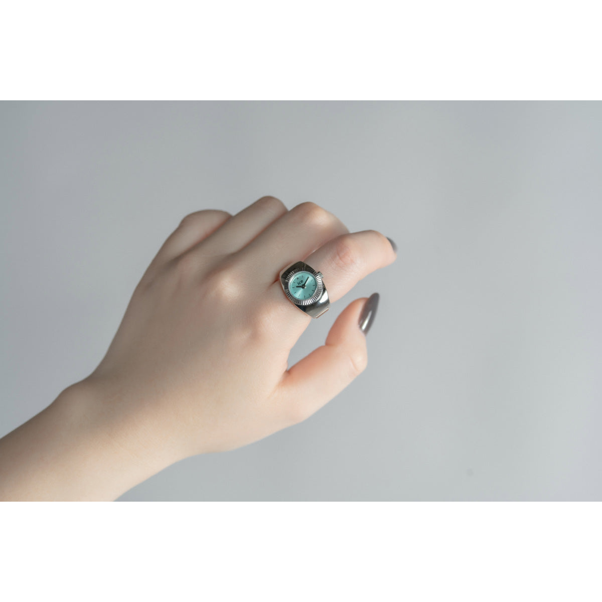 アイスウォッチ ICE-Watch リングウォッチ ウォッチリング 時計 指輪 シュシュ CHOUCHOU シルバーターコイズ 025515【2026 新作】