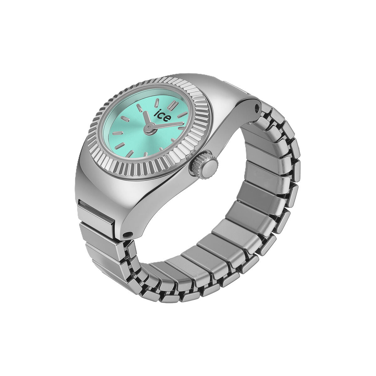 アイスウォッチ ICE-Watch リングウォッチ ウォッチリング 時計 指輪 シュシュ CHOUCHOU シルバーターコイズ 025515【2026 新作】