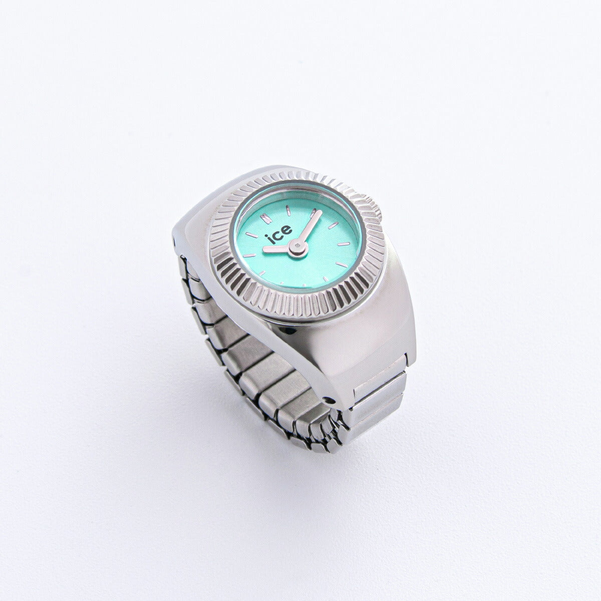 アイスウォッチ ICE-Watch リングウォッチ ウォッチリング 時計 指輪 シュシュ CHOUCHOU シルバーターコイズ 025515【2026 新作】