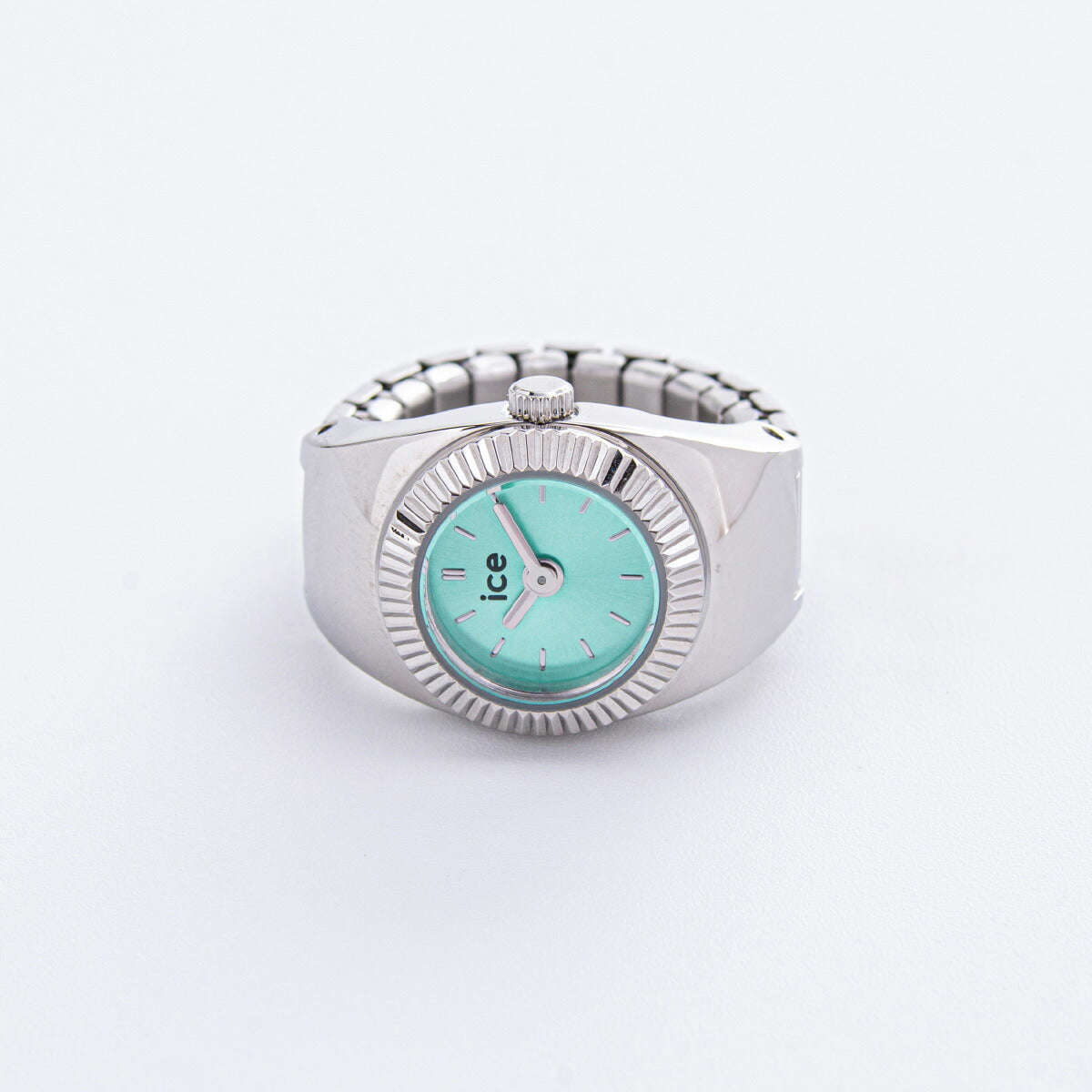 アイスウォッチ ICE-Watch リングウォッチ ウォッチリング 時計 指輪 シュシュ CHOUCHOU シルバーターコイズ 025515【2026 新作】