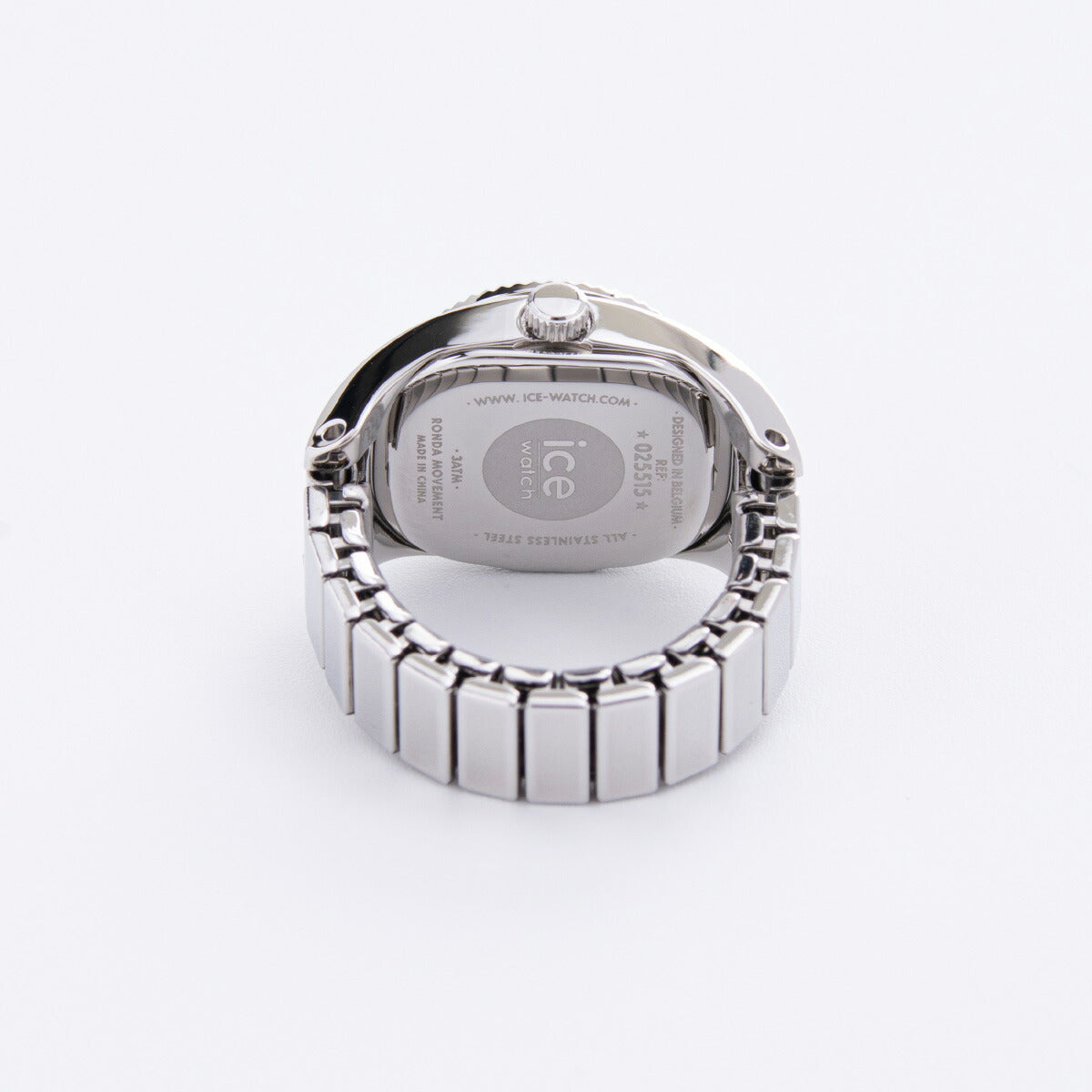 アイスウォッチ ICE-Watch リングウォッチ ウォッチリング 時計 指輪 シュシュ CHOUCHOU シルバーターコイズ 025515【2026 新作】