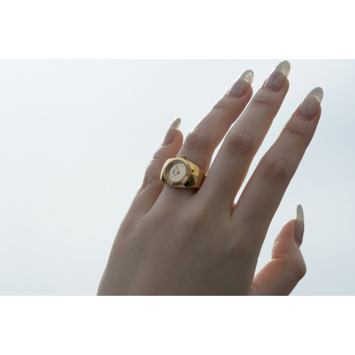 アイスウォッチ ICE-Watch リングウォッチ ウォッチリング 時計 指輪 シュシュ CHOUCHOU ゴールド 025516【2026 新作】