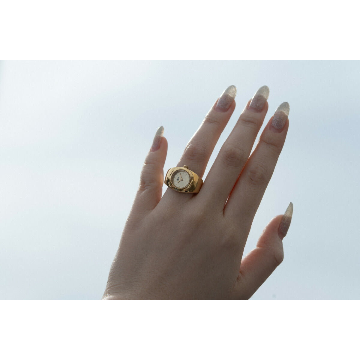 アイスウォッチ ICE-Watch リングウォッチ ウォッチリング 時計 指輪 シュシュ CHOUCHOU ゴールド 025516【2026 新作】