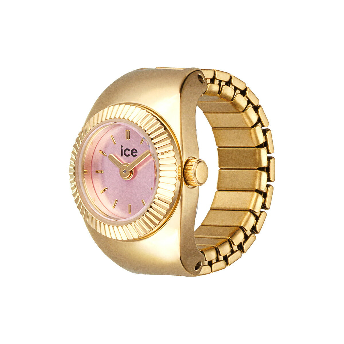 アイスウォッチ ICE-Watch リングウォッチ ウォッチリング 時計 指輪 シュシュ CHOUCHOU ゴールドピンク 025518【2026 新作】