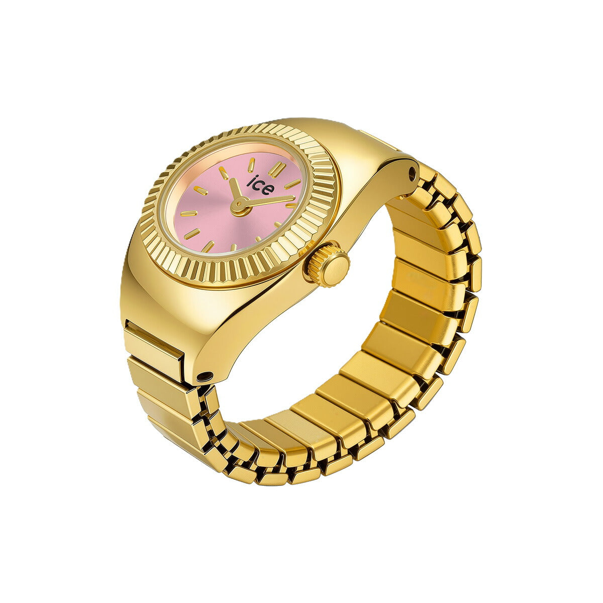 アイスウォッチ ICE-Watch リングウォッチ ウォッチリング 時計 指輪 シュシュ CHOUCHOU ゴールドピンク 025518【2026 新作】