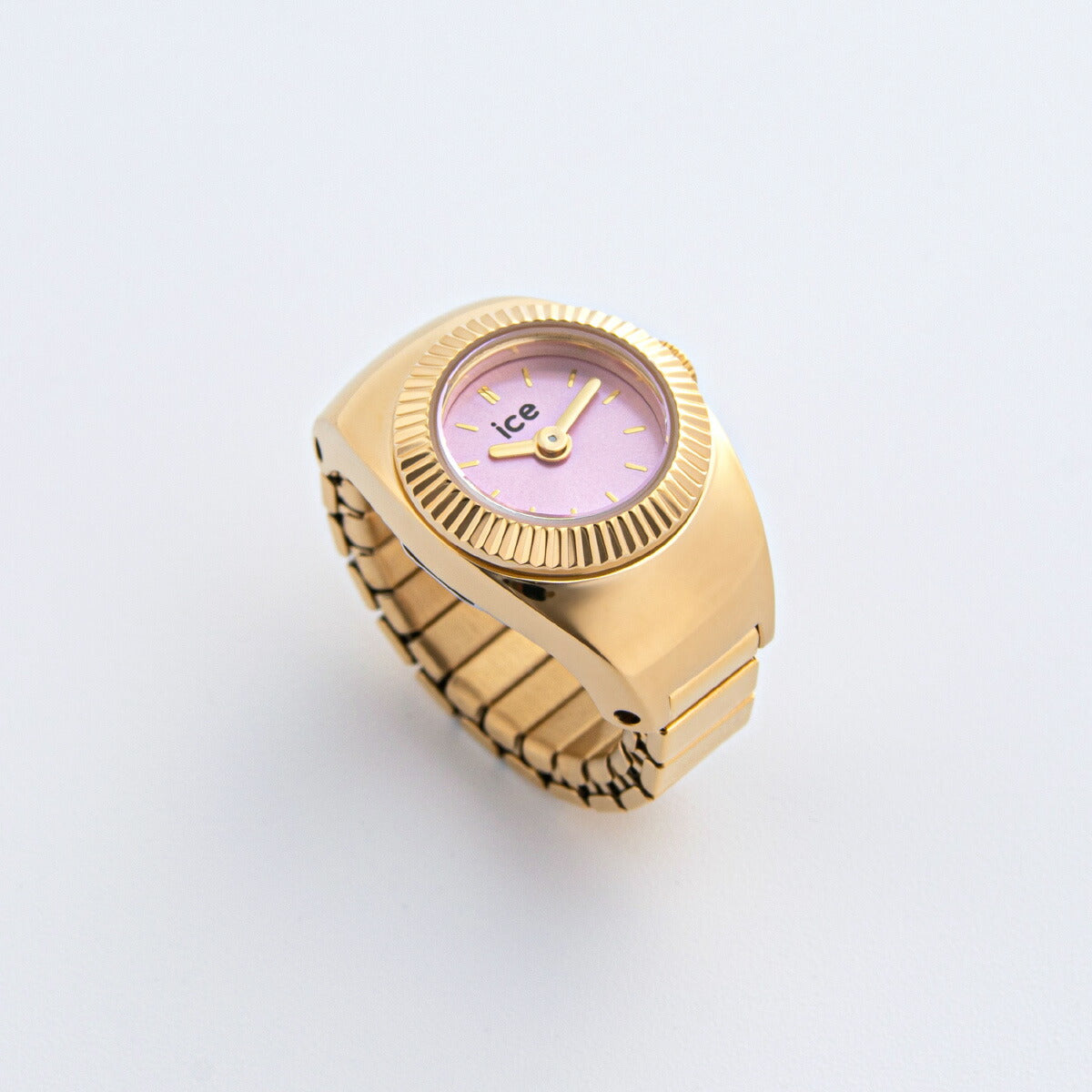 アイスウォッチ ICE-Watch リングウォッチ ウォッチリング 時計 指輪 シュシュ CHOUCHOU ゴールドピンク 025518【2026 新作】