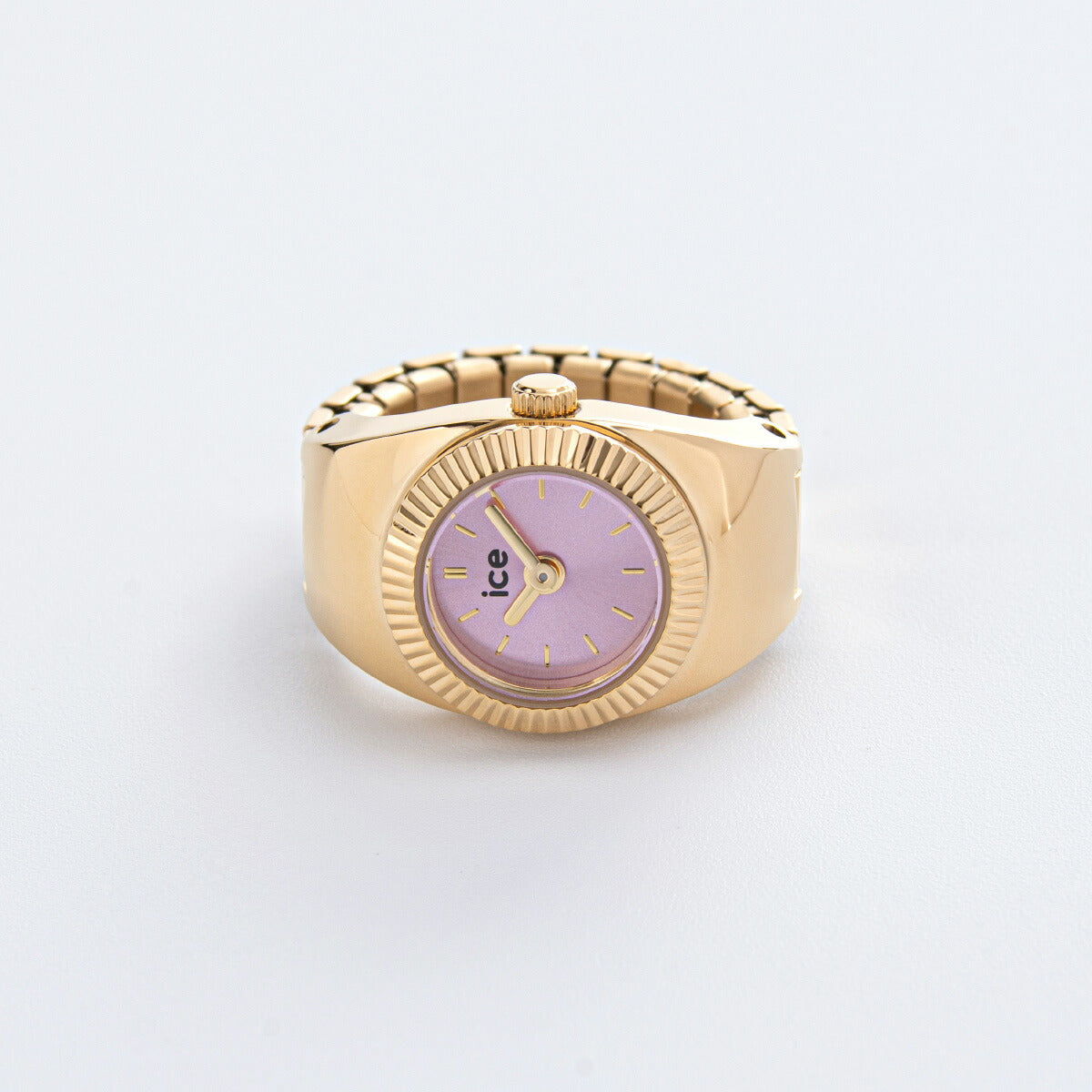 アイスウォッチ ICE-Watch リングウォッチ ウォッチリング 時計 指輪 シュシュ CHOUCHOU ゴールドピンク 025518【2026 新作】