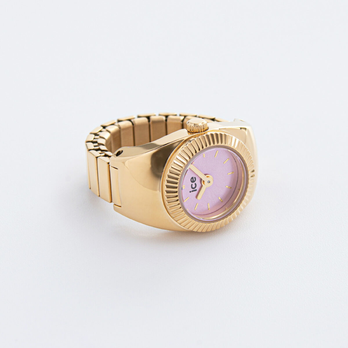 アイスウォッチ ICE-Watch リングウォッチ ウォッチリング 時計 指輪 シュシュ CHOUCHOU ゴールドピンク 025518【2026 新作】