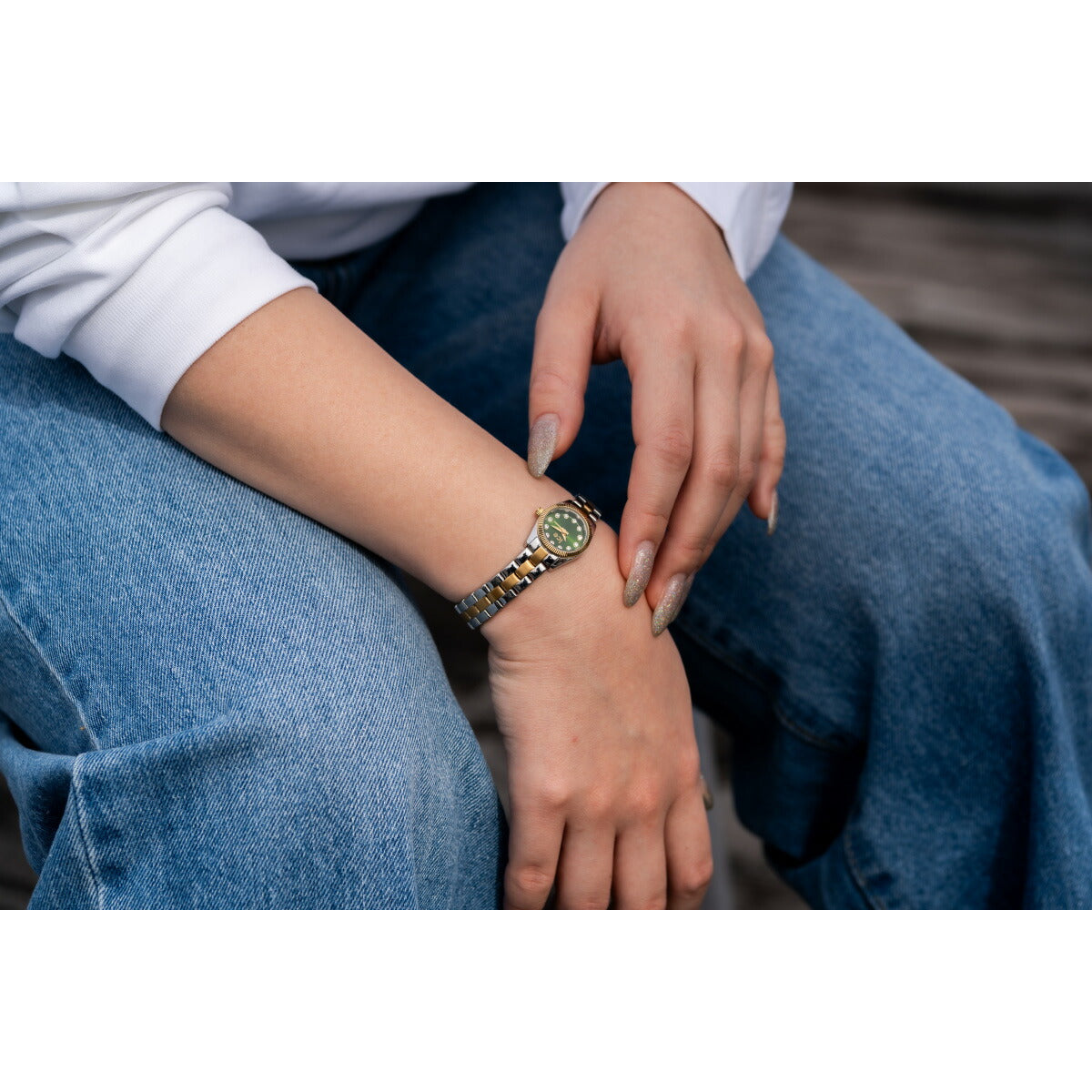 アイスウォッチ ICE-Watch 腕時計 レディース アイス ミミ ICE mimi シルバーゴールドオリーブ 025538【2026 新作】