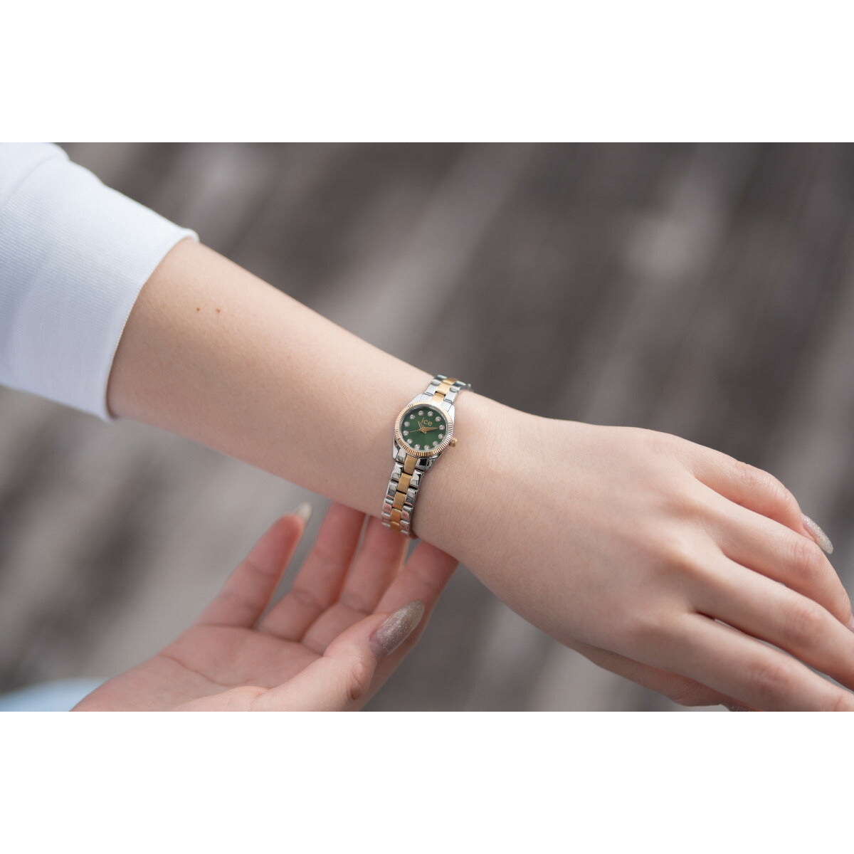 アイスウォッチ ICE-Watch 腕時計 レディース アイス ミミ ICE mimi シルバーゴールドオリーブ 025538【2026 新作】