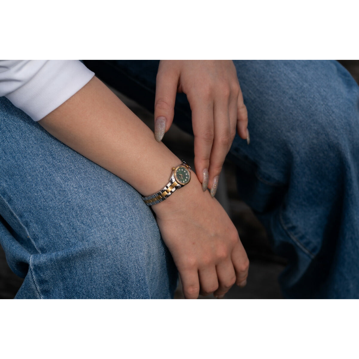 アイスウォッチ ICE-Watch 腕時計 レディース アイス ミミ ICE mimi シルバーゴールドオリーブ 025538【2026 新作】