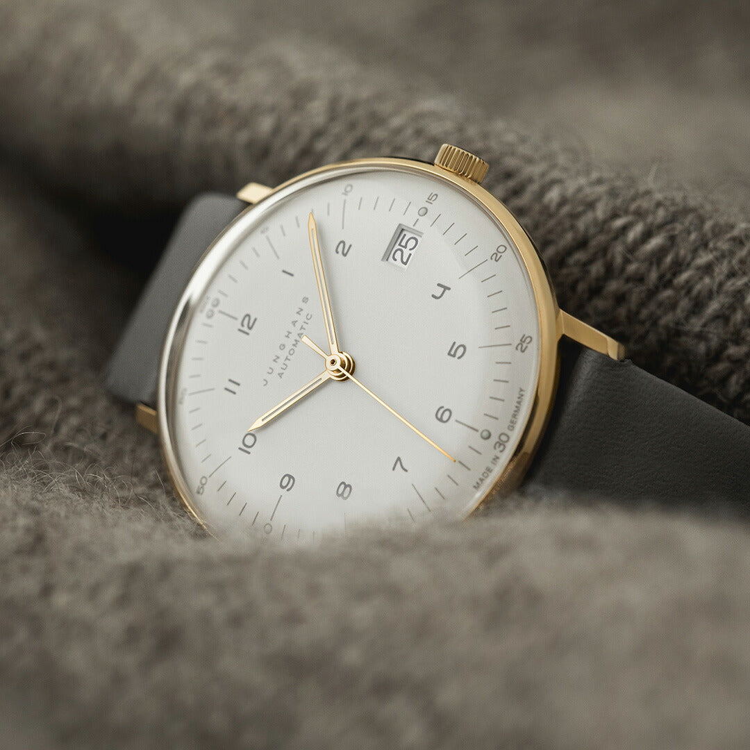 ユンハンス JUNGHANS Max Bill Kleine Automatic マックス ビル クライネ オートマティック 腕時計 メンズ 自動巻き 027 7108 02【60回分割手数料無料！】