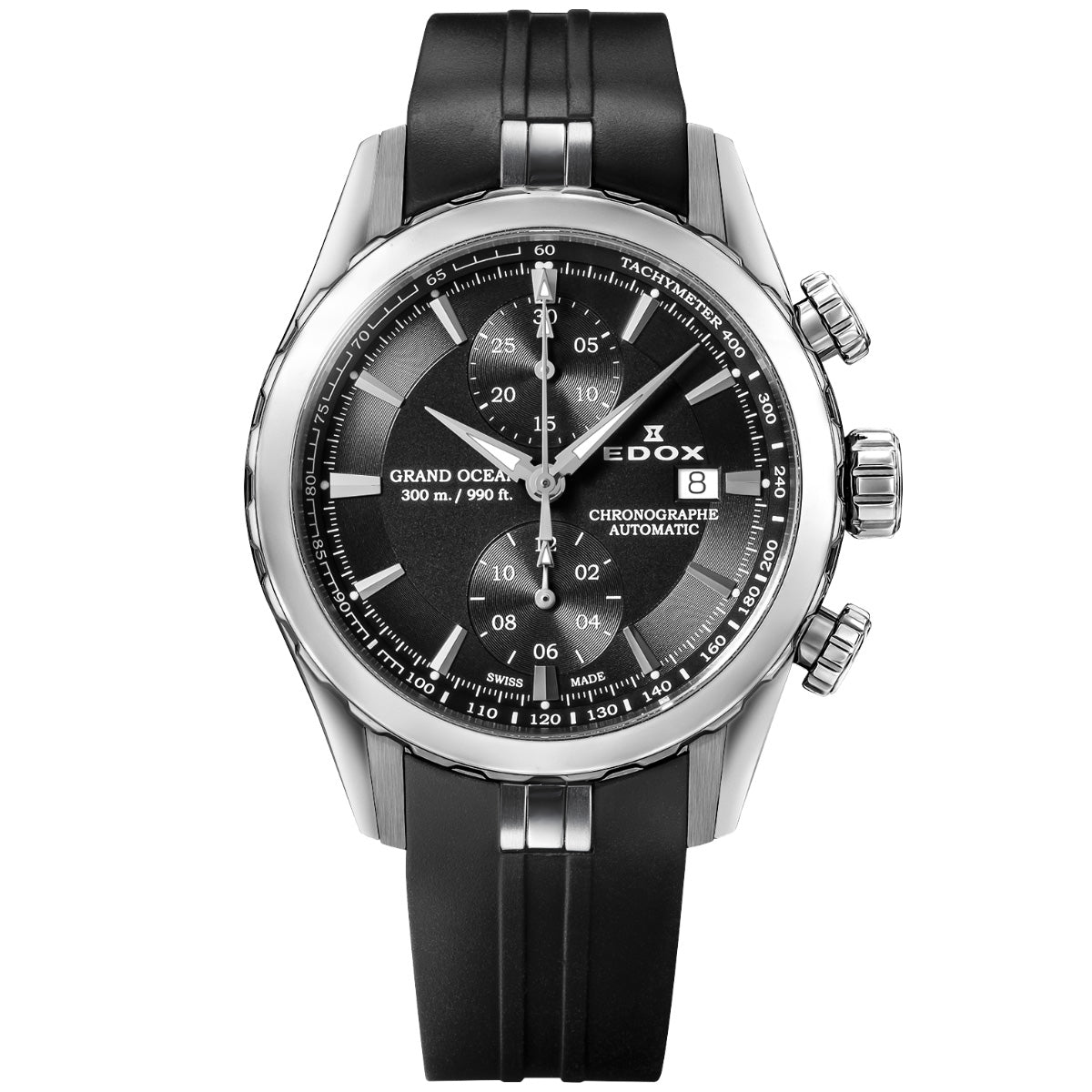 エドックス EDOX グランドオーシャン クロノグラフ オートマティック 腕時計 メンズ 自動巻き 09800-3CA-NIN GRAND OCEAN【60回分割手数料無料！】