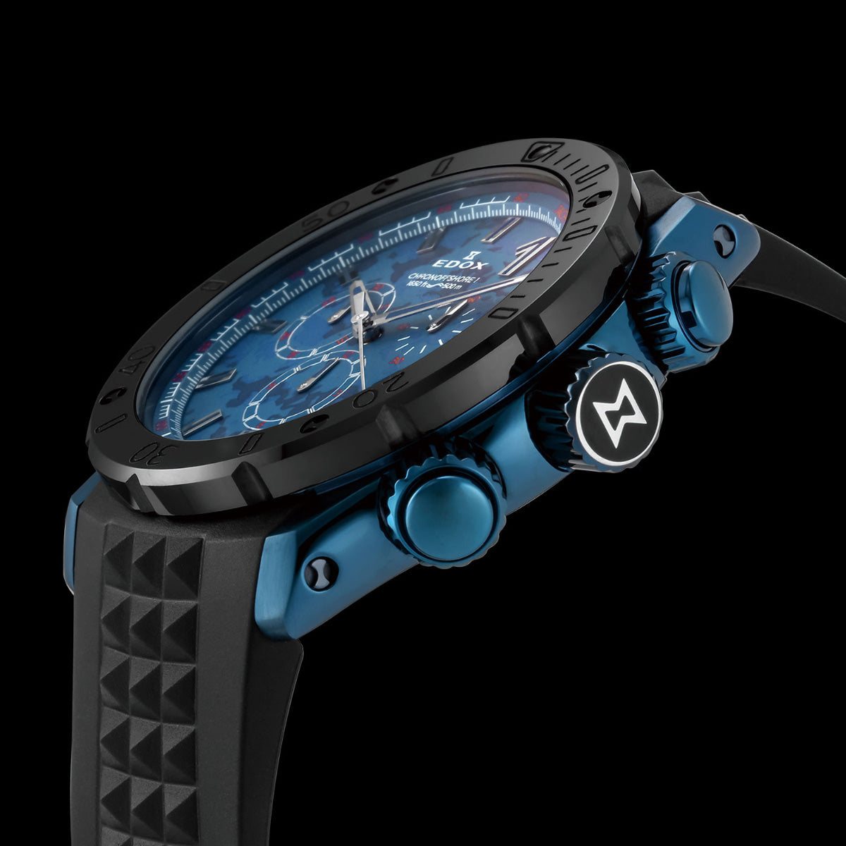 エドックス EDOX クロノオフショア1 クロノグラフ スペシャルエディション 腕時計 メンズ 10221-37BU5-BUM5 CHRONOFFSHORE-1【60回分割手数料無料！】