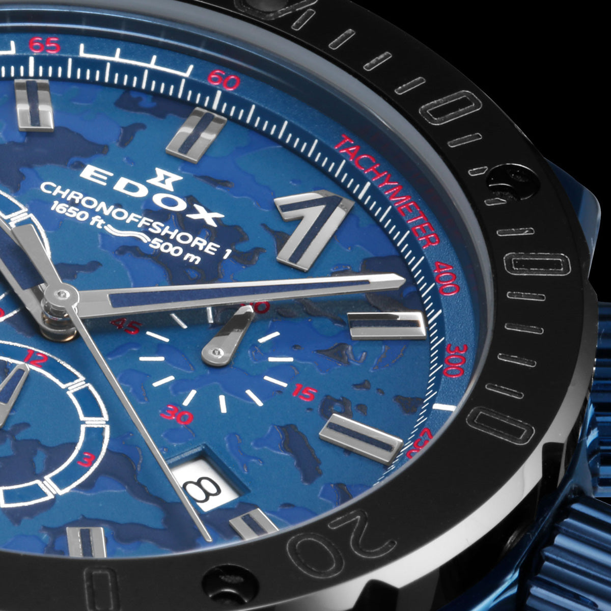 エドックス EDOX クロノオフショア1 クロノグラフ スペシャルエディション 腕時計 メンズ 10221-37BU5-BUM5 CHRONOFFSHORE-1【60回分割手数料無料！】