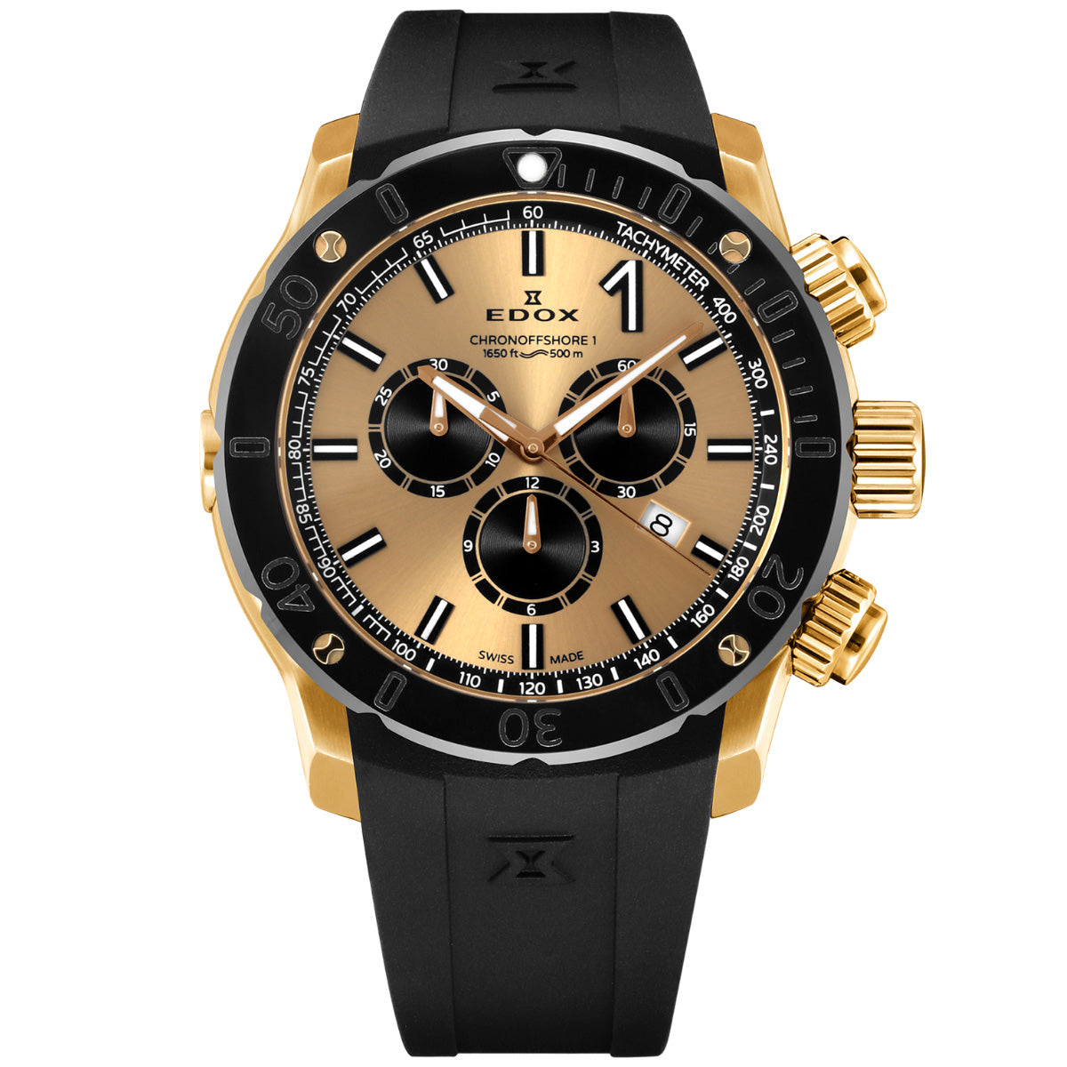 エドックス EDOX クロノオフショア1 クロノグラフ スペシャルエディション 腕時計 メンズ 10221-37J5-DIN5 CHRONOFFSHORE-1【60回分割手数料無料！】