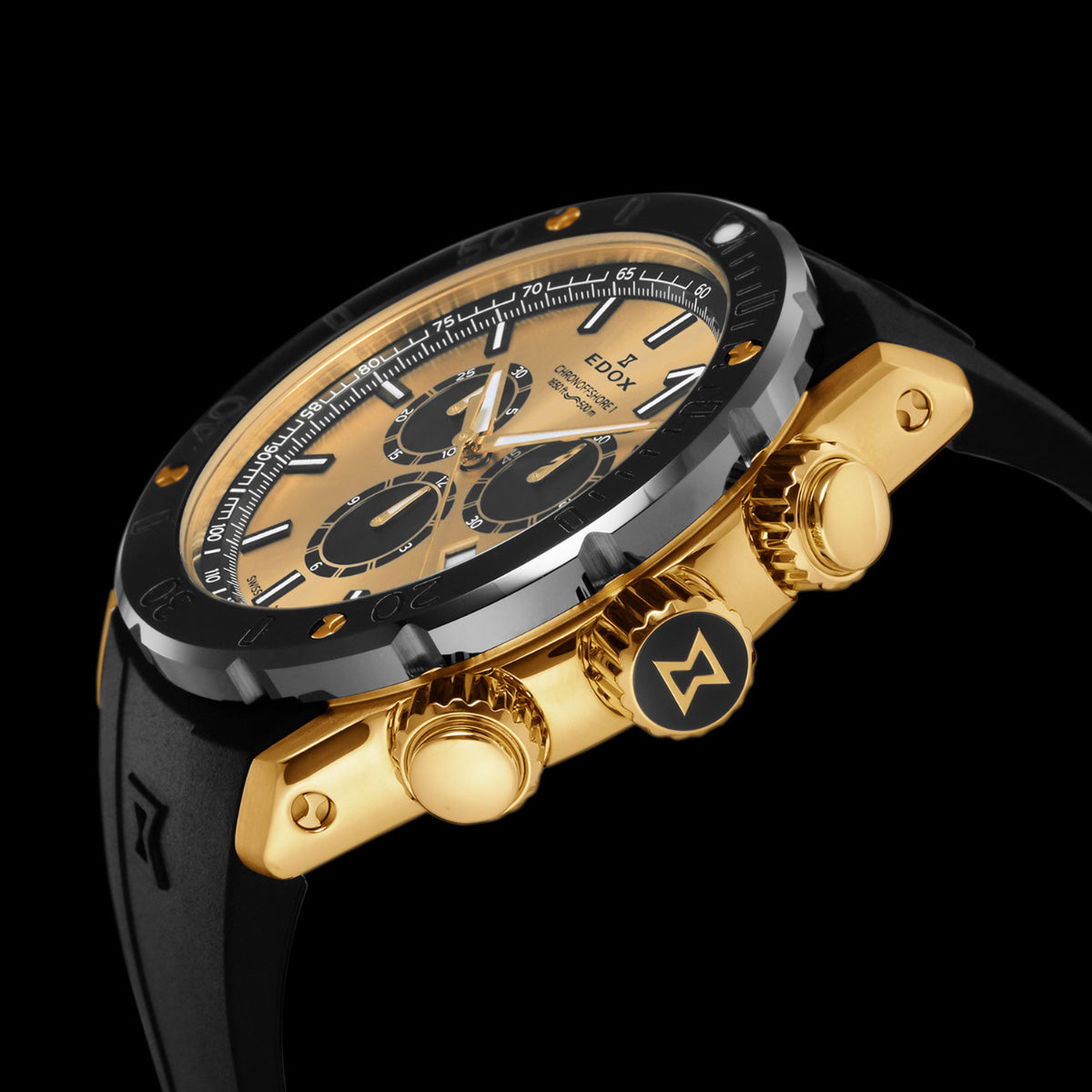 エドックス EDOX クロノオフショア1 クロノグラフ スペシャルエディション 腕時計 メンズ 10221-37J5-DIN5 CHRONOFFSHORE-1【60回分割手数料無料！】