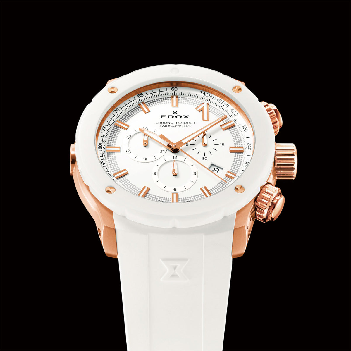 エドックス EDOX クロノオフショア1 クロノグラフ 腕時計 メンズ 10221-37RB3-BIR3 CHRONOFFSHORE-1【60回分割手数料無料！】