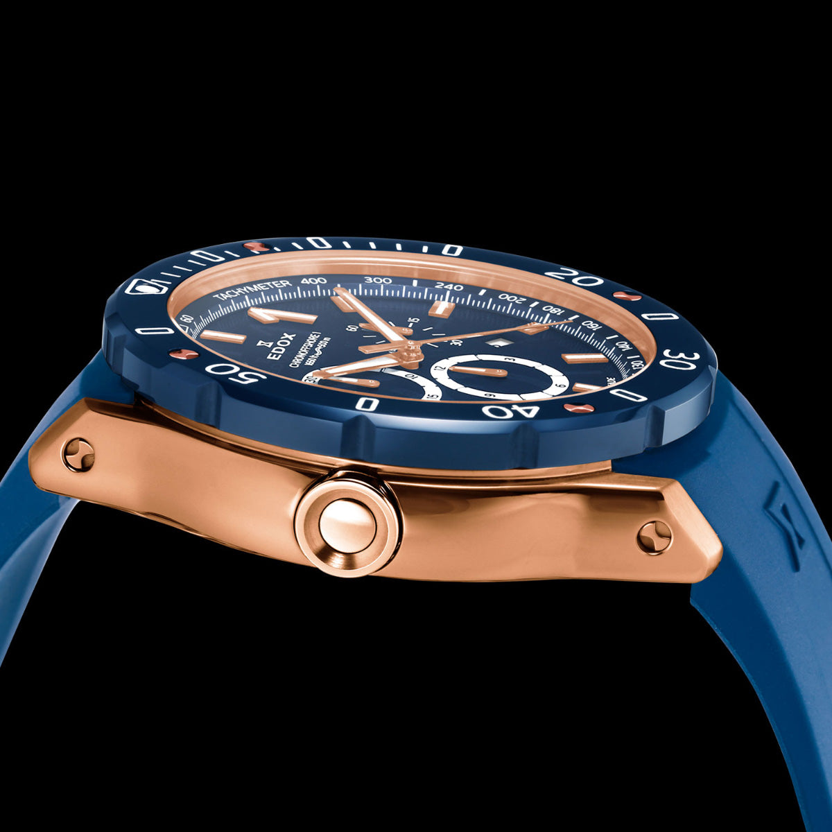 エドックス EDOX クロノオフショア1 クロノグラフ 腕時計 メンズ 10221-37RBU3-BUIR3 CHRONOFFSHORE-1【60回分割手数料無料！】