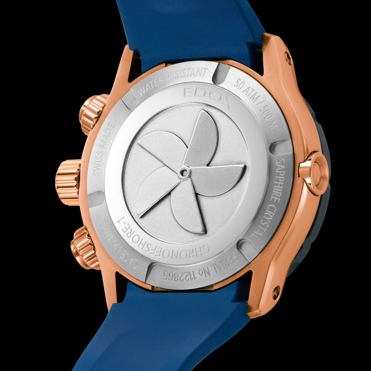 エドックス EDOX クロノオフショア1 クロノグラフ 腕時計 メンズ 10221-37RBU3-BUIR3 CHRONOFFSHORE-1【60回分割手数料無料！】
