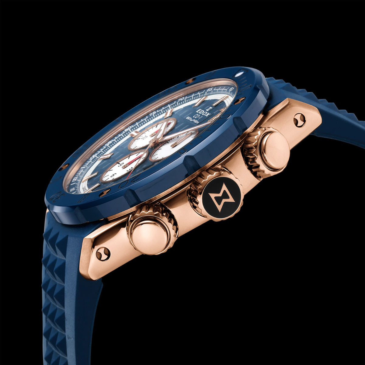 エドックス EDOX クロノオフショア1 クロノグラフ リミテッドエディション 腕時計 メンズ 世界限定300本 10221-37RBU9-BUIDR9 CHRONOFFSHORE-1【60回分割手数料無料！】