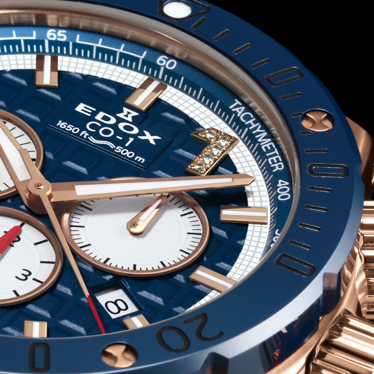 エドックス EDOX クロノオフショア1 クロノグラフ リミテッドエディション 腕時計 メンズ 世界限定300本 10221-37RBU9-BUIDR9 CHRONOFFSHORE-1【60回分割手数料無料！】