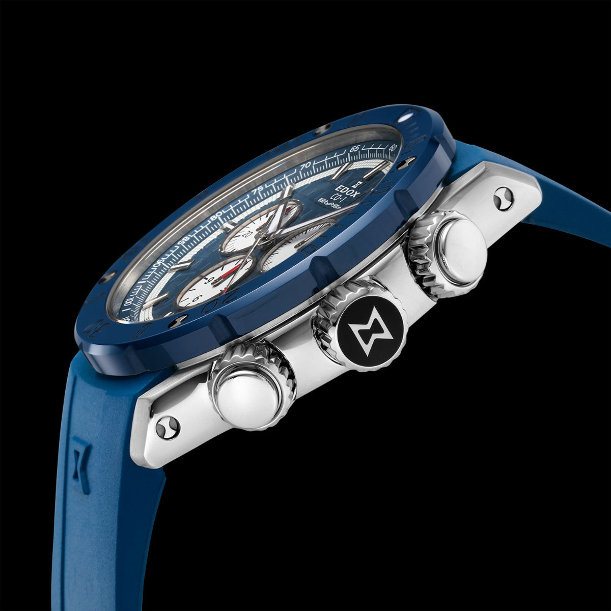 エドックス EDOX クロノオフショア1 クロノグラフ 腕時計 メンズ 10221-3BU9-BUIN9 CHRONOFFSHORE-1【60回分割手数料無料！】