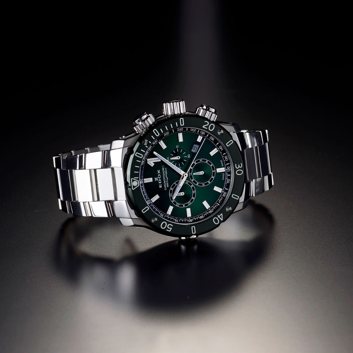 エドックス EDOX クロノオフショア1 クロノグラフ スペシャルエディション 腕時計 メンズ 10221-3VM5-VIN5 CHRONOFFSHORE-1【60回分割手数料無料！】