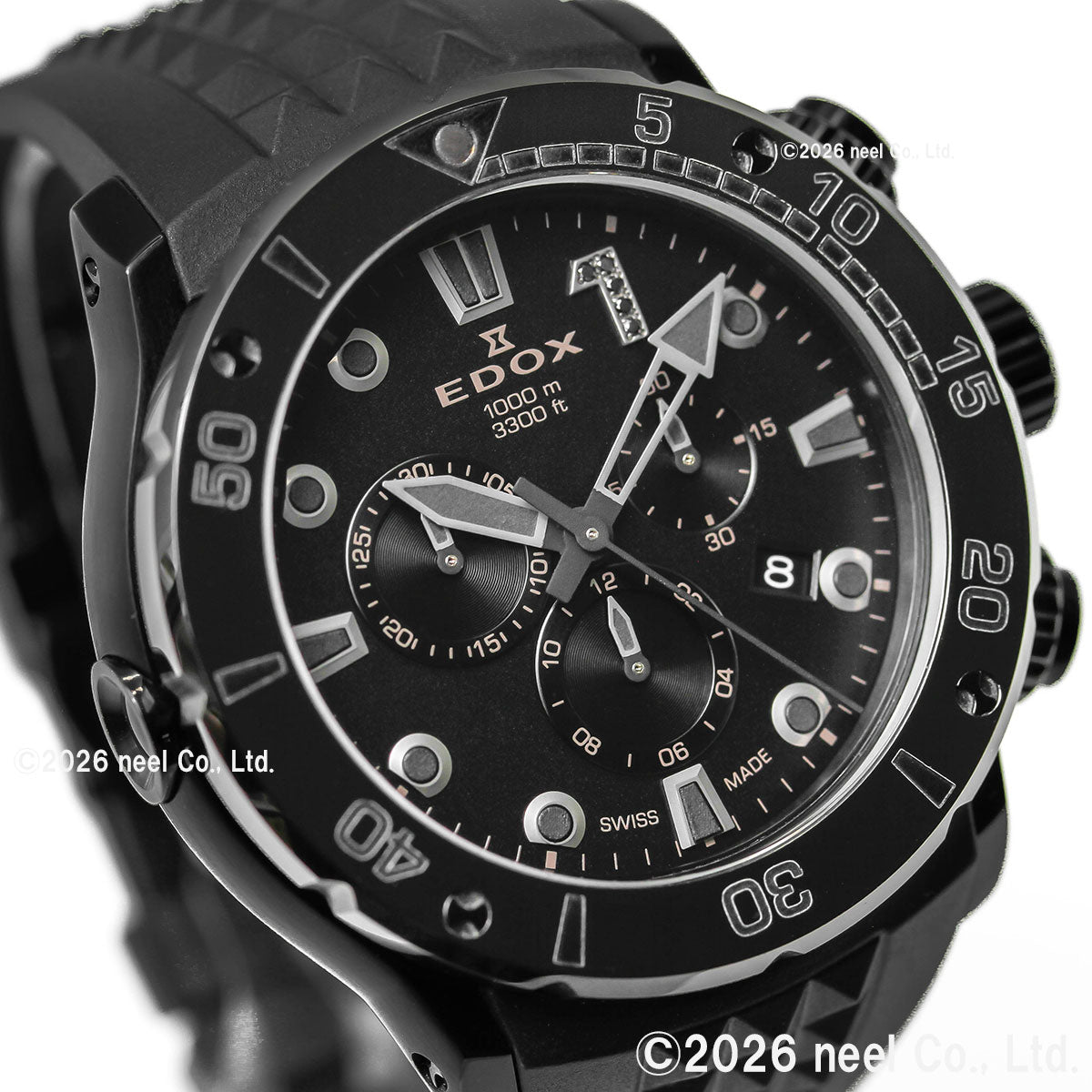 エドックス EDOX クロノオフショア1 クロノグラフ ジャパン リミテッド エディション 腕時計 メンズ 日本限定モデル 10242-NGMCAS-NDGM CHRONOFFSHORE-1【60回分割手数料無料！】