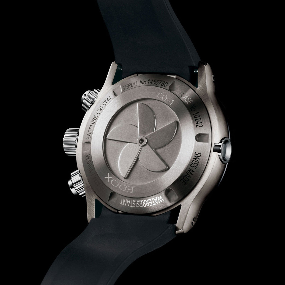 エドックス EDOX クロノオフショア1 クロノグラフ 腕時計 メンズ 10242-TIN-BUIDN CHRONOFFSHORE-1【60回分割手数料無料！】