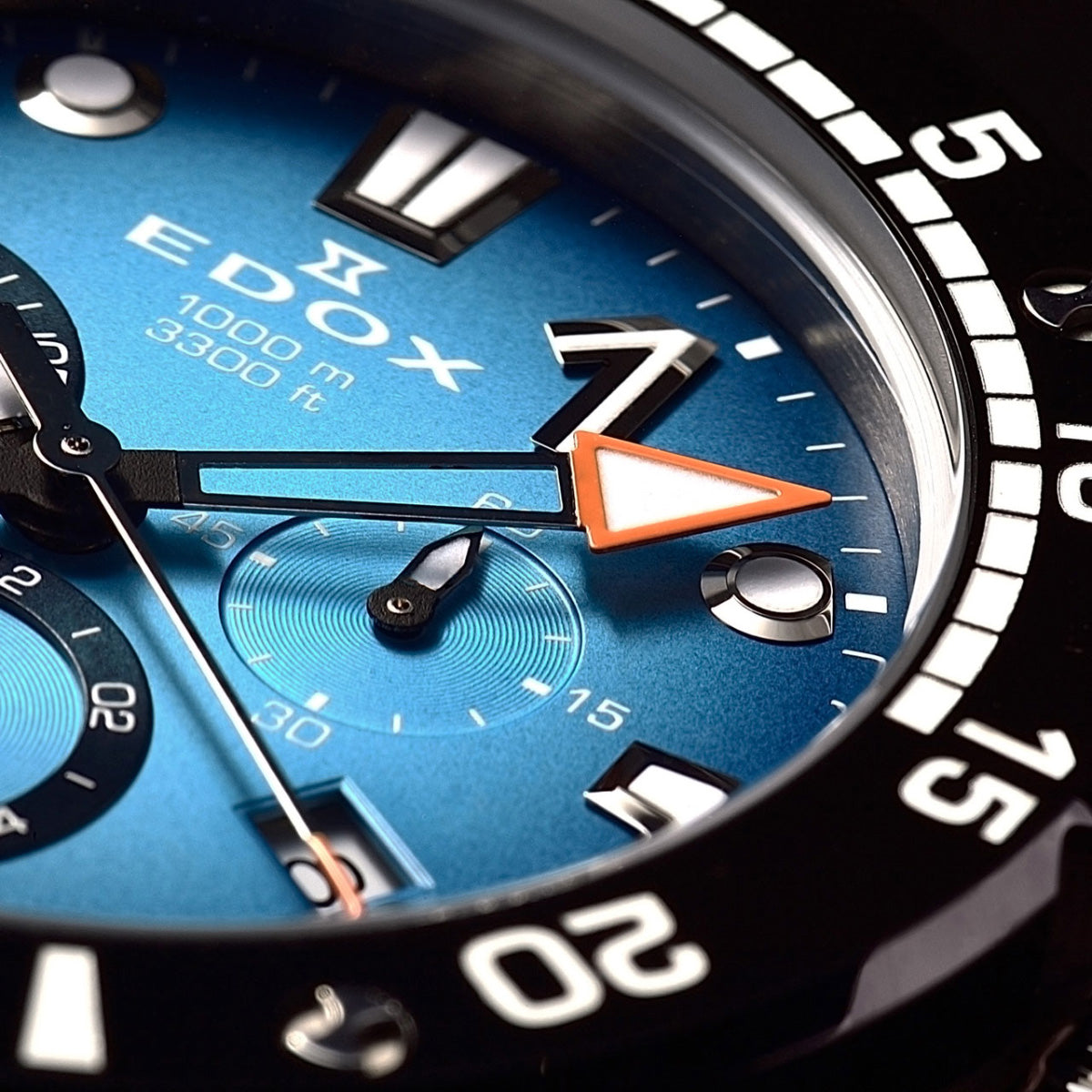 エドックス EDOX クロノオフショア1 クロノグラフ 腕時計 メンズ 10242-TIN-BUIDN CHRONOFFSHORE-1【60回分割手数料無料！】