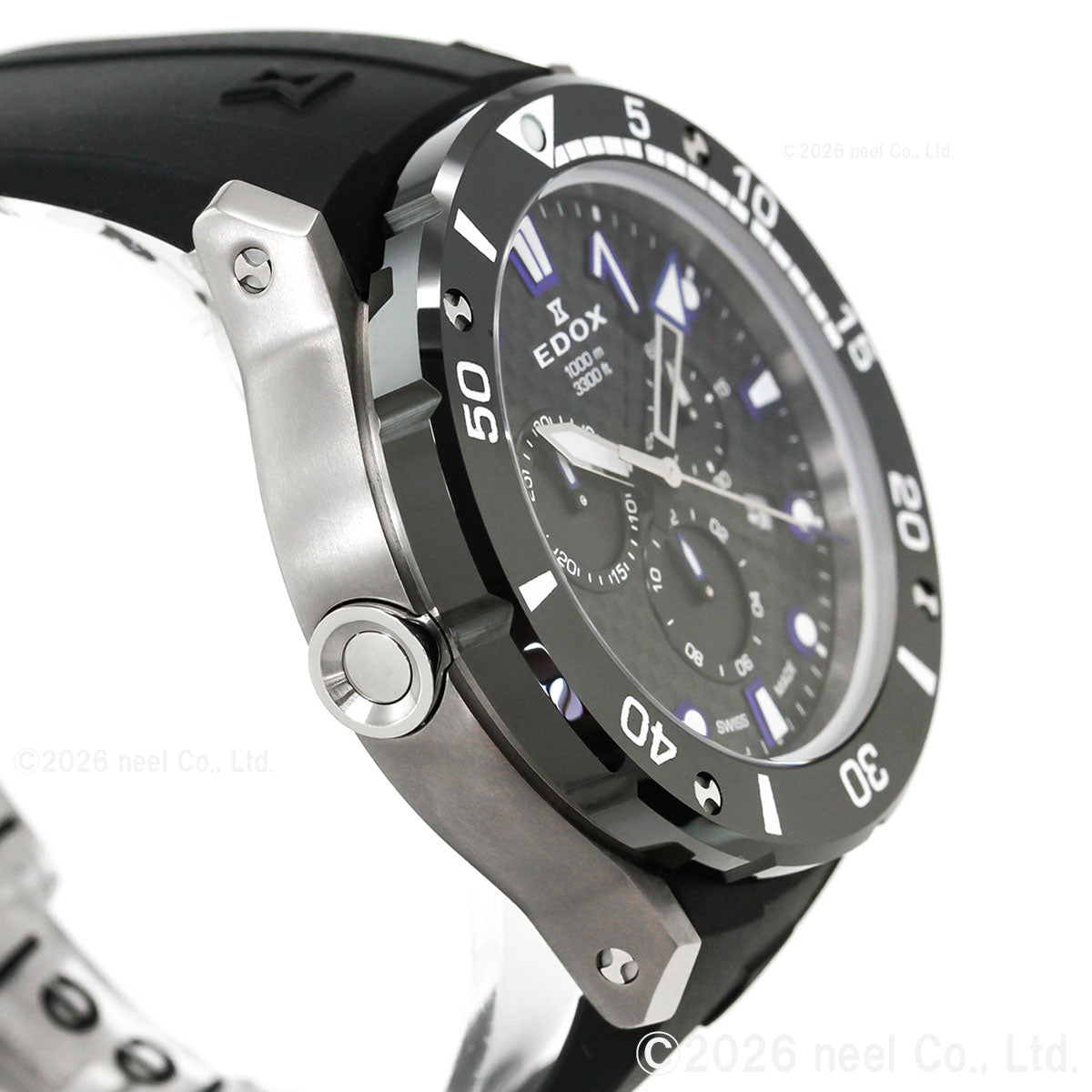 エドックス EDOX クロノオフショア1 クロノグラフ ジャパン リミテッド エディション 腕時計 メンズ 10242-TIN-NIBUGM CHRONOFFSHORE-1【60回分割手数料無料！】