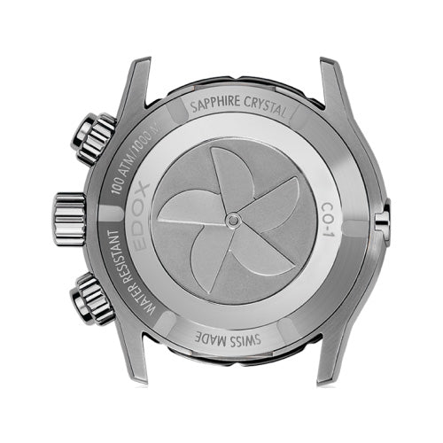 エドックス EDOX クロノオフショア1 クロノグラフ 腕時計 メンズ 10242-TIN-NIN CHRONOFFSHORE-1【60回分割手数料無料！】