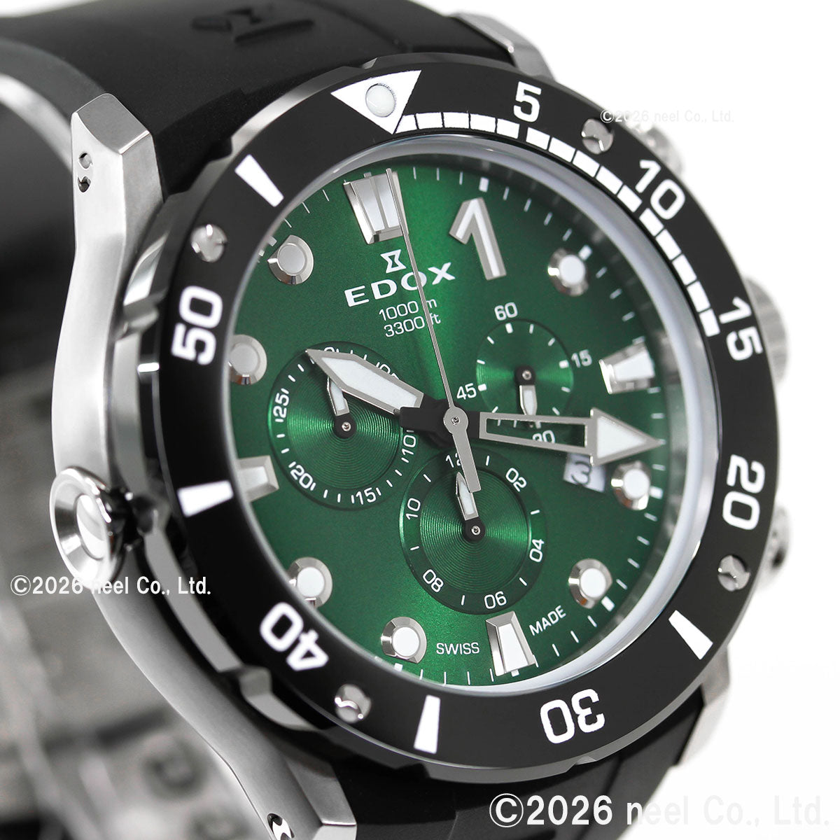 エドックス EDOX クロノオフショア1 クロノグラフ ジャパン リミテッド エディション 腕時計 メンズ 10242-TIN-VINGM CHRONOFFSHORE-1【60回分割手数料無料！】