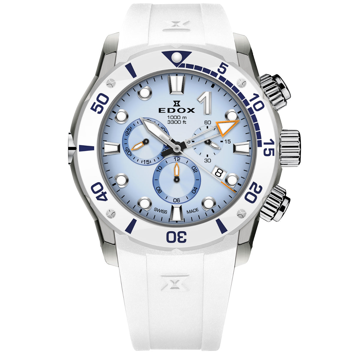 エドックス EDOX クロノオフショア1 クロノグラフ 腕時計 メンズ 10242-TINB-BUICDNO CHRONOFFSHORE-1【60回分割手数料無料！】